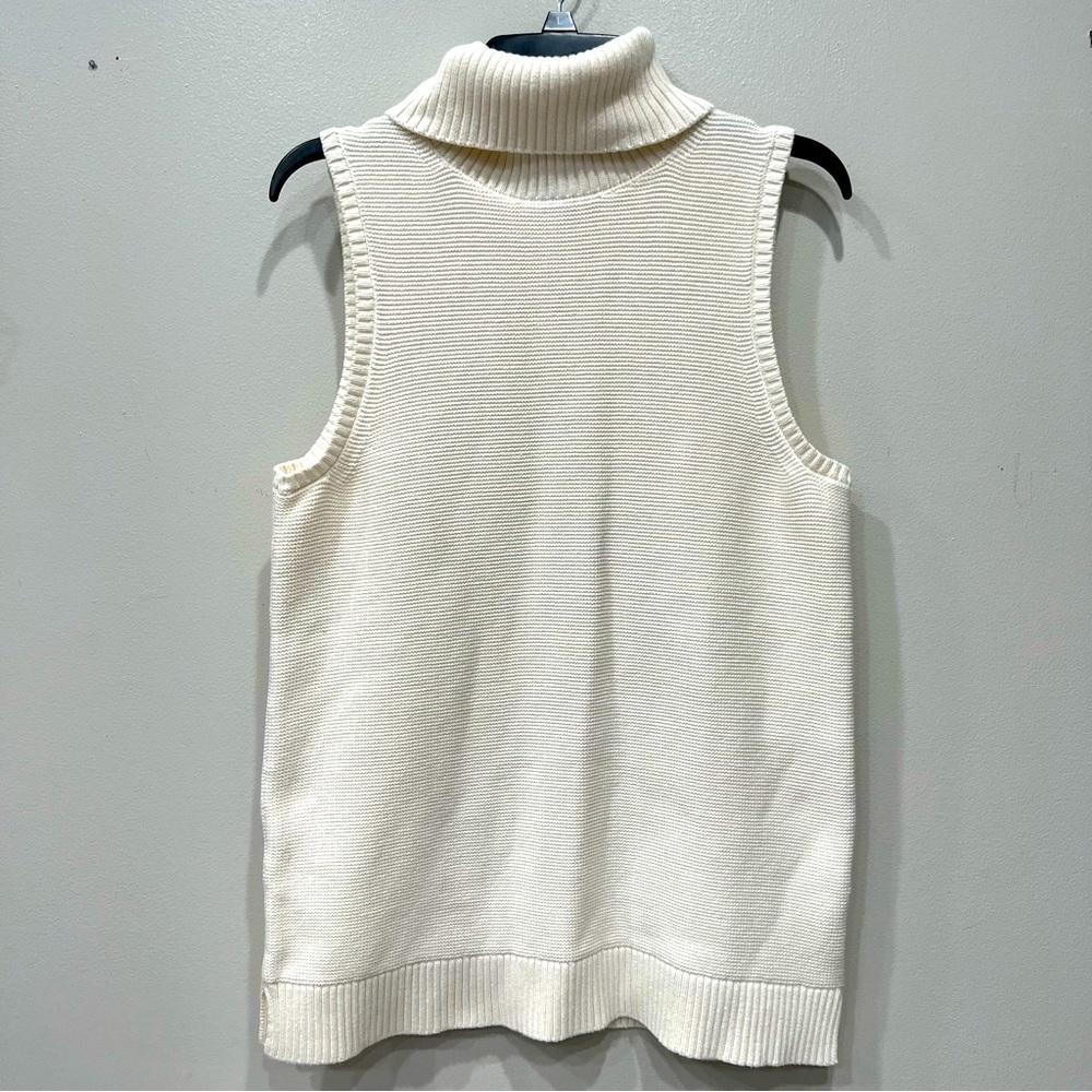 J. Crew Sweater Sleeveless Women’s Size Large